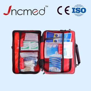 Trousse de premiers secours complète, trousse de traumatologie d'urgence avec bandoulière pour les essentiels domestiques, fournitures médicales d'extérieur - Product Image 4