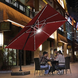 Parapluie carré de parasol de patio extérieur durable de haute qualité 2.5M/3M pour une utilisation dans les hôtels et les parcs - Product Image 4