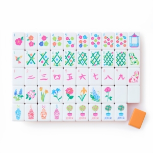 Wholesale Modern Portable 4 Layer Acrylic American <b>Mahjong</b> Tiles-1.24x0.91x0.63 Inch 160 Pcs Luxury Travel <b>Set</b> - Product Image 2