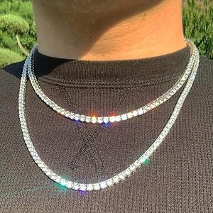 Promotion d'usine en gros : Collier Hip Hop en Argent 925 et Or avec Moissanite, Bijoux en Diamant en Argent 925 et Or - Product Image 6