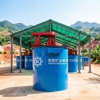 Grand Agitateur de Mélange Minier 100 TPH pour Usine CIP d'Or à Grande Échelle en Afrique du Sud
