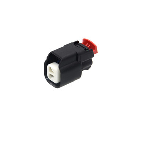 Conector Automotriz de 2 Pines, Impermeable, de Plástico, Carcasa Hembra para Cableado, IP20, Negro - Product Image 2