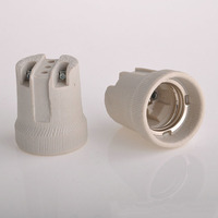 Les fabricants fournissent E27 support de lampe en céramique E27 support de lampe Led douille de lampe à vis