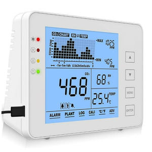 Appareil de mesure de CO2 d'<span class=keywords><strong>intérieur</strong></span> thermomètre hygromètre mètre analyseur de carbone CO2 mètre modificateur détecteur de <span class=keywords><strong>qualité</strong></span> de l'<span class=keywords><strong>air</strong></span> - Product Image 2