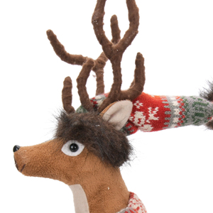 Manufactory Wholesale Indoor Elegant Red-Brown <b>Reindeer</b> <b>Christmas</b> <b>Decoration</b> Tree - Product Image 2