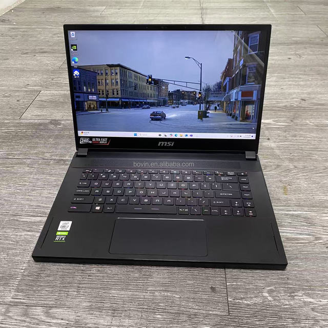 Wholesale for M-S-I GS66 used Gaming Laptop I7 10gen 16G 512G SSD GTX2060 (6G) programming computer Cheap Price student Notebook