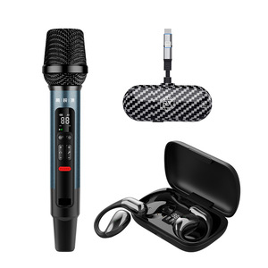 Set de Tarjeta de Sonido Inalámbrica con Micrófono Integrado para Transmisión en Vivo con Cancelación de Ruido - Product Image 1