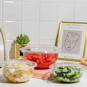 Bol bol à salade en PET, récipient pour aliments, vente en gros, au-dessus de 10 ans, vente en gros - Product Image 3