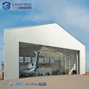 Hangar d'avion en <span class=keywords><strong>acier</strong></span> préfabriqué de haute qualité, sur mesure, fabriqué en Chine - Product Image 3