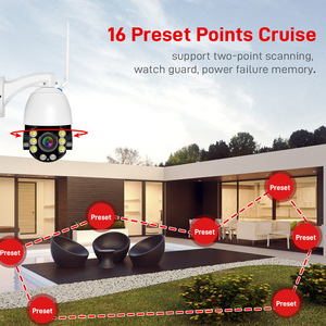 Icsee 5mp Outdoor Ptz Dome <b>Wifi</b> <b>Camera</b> With Night Vision For Home <b>Security</b> Surveillance - Product Image 5