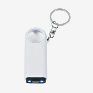 Llavero con Lupa y Luz LED con Logotipo Personalizado, Llavero Metálico Promocional con Linterna para Regalos Publicitarios - Product Image 3