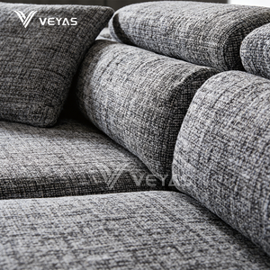 Free Shipping Modern Sectional L-<b>Shape</b> Detachable Cotton Linen Blend Sofa Easy Maintenance Upholstery High Quality for House - Product Image 3