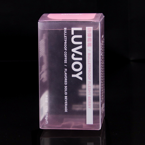 Xiefa nhựa trong suốt in ấn PVC Pet PP <span class=keywords><strong>handmade</strong></span> gấp bao bì hộp cà phê kẹo bao bì hộp - Product Image 1
