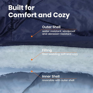 Ultralight yüksek kaliteli su geçirmez yatak açık kamp yatağı Packable ve 4 mevsim kullanım için taşınabilir - Product Image 5