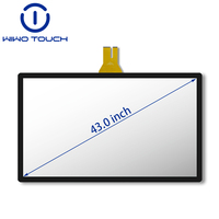 Écran tactile LCD PCAP OEM/ODM de 43 pouces pour terminaux en libre-service