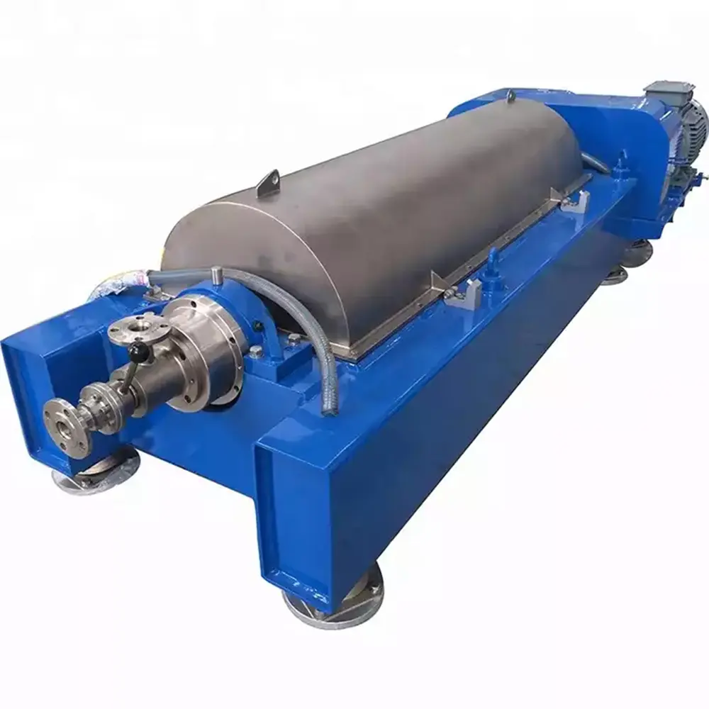 High Speed Industrial Decanter Machine Horizontal Centrifuge Medical 3-Phase Centrifuge Solid Liquid Tubular Separator