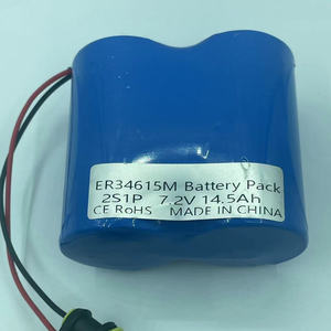 <span class=keywords><strong>Batterie</strong></span> au lithium primaire de chlorure de thionyle de lithium d'ER34615M 3.6V 14.5Ah pour des systèmes d'alarme et de sécurité - Product Image 4