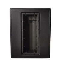 Subwoofer actif OEM ODM avec DSP, série PWSUB, 12/15/18 pouces, 1200W, haut-parleur amplifié, haut-parleur PA