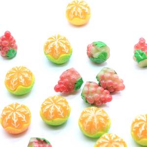Cabochons en résine fruits 3D 50 pièces, accessoires <span class=keywords><strong>de</strong></span> bijouterie, bricolage, Patch Kawaii Orange raisin autocollant <span class=keywords><strong>de</strong></span> bouton, <span class=keywords><strong>coque</strong></span> <span class=keywords><strong>de</strong></span> <span class=keywords><strong>téléphone</strong></span> - Product Image 2