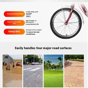 <span class=keywords><strong>Bicicleta</strong></span> <span class=keywords><strong>de</strong></span> carga <span class=keywords><strong>de</strong></span> pedal <span class=keywords><strong>de</strong></span> <span class=keywords><strong>tres</strong></span> <span class=keywords><strong>ruedas</strong></span> con horquilla <span class=keywords><strong>de</strong></span> aluminio, <span class=keywords><strong>bicicleta</strong></span> para ancianos para ocio y compras <span class=keywords><strong>de</strong></span> verduras, estilo <span class=keywords><strong>de</strong></span> camión tripulado - Product Image 4