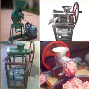 32 # Picadora de <span class=keywords><strong>Carne</strong></span> <span class=keywords><strong>Manual</strong></span> de Acero Inoxidable con Rueda de Correa - Product Image 4