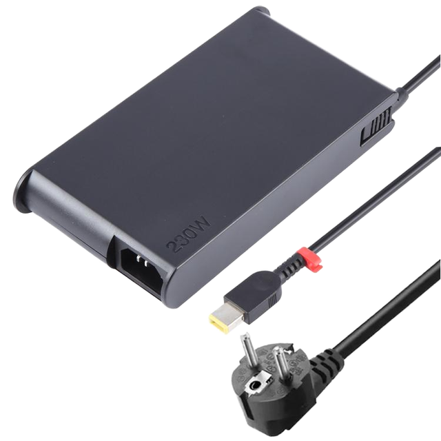 HIGH QUALITY OEM 230W 20V 11.5A AC Laptop Power Adapter with Big Square USB Port OTP Protection Foldable & Eco-Friendly