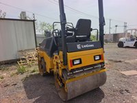 Compacteur routier vibrant à double tambour Liugong 3360 kg de haute qualité, moteur diesel, mini-rouleau compresseur autoporté d'occasion à vendre
