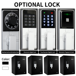 2 giờ chống cháy an toàn hộp cho tiền kỹ thuật số lớn lửa bằng chứng an toàn với 2 phím 3245sk-bd - Product Image 6