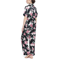 Vêtements de nuit doux Ensemble de pyjamas confortables Pyjama en satin Pyjamas pour femmes Pyjamas tricotés grande taille Vêtements de nuit pour femmes