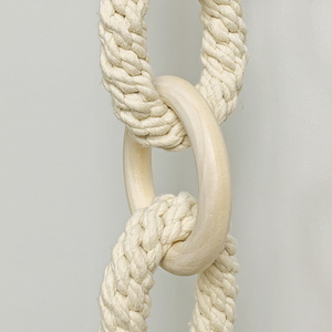 Terre brune inspirée Posemia corde de coton tissée à la main Art déco naturel <span class=keywords><strong>tenture</strong></span> <span class=keywords><strong>murale</strong></span> pour Diwali mariage anniversaire anniversaire - Product Image 4