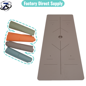 Tapis <span class=keywords><strong>de</strong></span> <span class=keywords><strong>yoga</strong></span> pliable épais en PU personnalisé, écologique et non toxique, pour le <span class=keywords><strong>yoga</strong></span> chaud – Achat en gros pour les distributeurs <span class=keywords><strong>de</strong></span> fitness nord-américains - Product Image 1