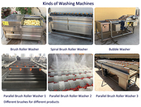 Nieuwe semi-automatische chipslijn: mixer, friteuse, capaciteit 50-300 kg/uur, met geïntegreerde reinigings- en ontvettingsfunctie voor fruitverwerking