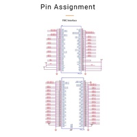 Interfaz ALINX FL1010 FMC LPC a puertos de expansión de 40 Pines, placa adaptadora de interfaz, placa hija FMC para placa FPGA