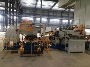 Alimentador automático tres en uno de placa que desenrolla la máquina enderezadora de Metal Servo alimentador para máquina de estampado - Product Image 6