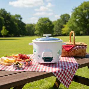 Autocuiseur de riz automatique 500W 1,5L à revêtement antiadhésif, cuisson rapide pour la cuisine, contrôle mécanique du minuterie, précision optimale, directement de l'usine - Product Image 6
