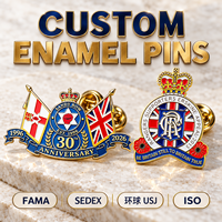 Fabricant de pin's en métal émaillé personnalisés |   Badges d'anniversaire |   Usine certifiée FAMA SEDEX USJ ISO