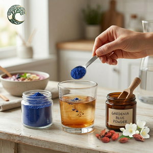 Pigmento Alimentare all'Ingrosso, Estratto di Gardenia Jasminoides Ellis, Polvere Blu di Gardenia - Product Image 4