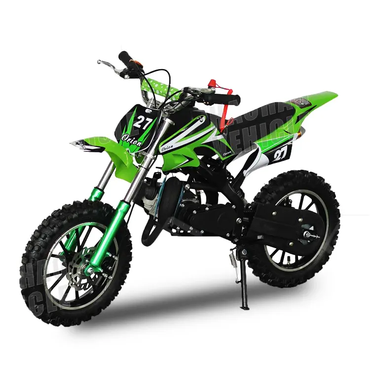 دراجة صغيرة للأطفال 2 شوط 49cc 50cc, دراجة ترابية 49cc atv 2 عجلات ملونة اختيارية