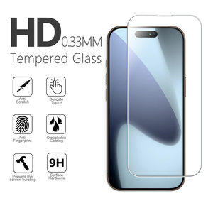 ฟิล์มกระจกนิรภัยป้องกันหน้าจอสำหรับ Apple <span class=keywords><strong>iPhone</strong></span> 18ฟิล์มกระจกนิรภัยป้องกันรอยขีดข่วน - Product Image 3