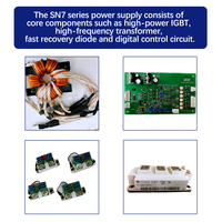 Soldadora de pernos IGBT Serie IKING SN7-i para pernos de acero al carbono y acero inoxidable