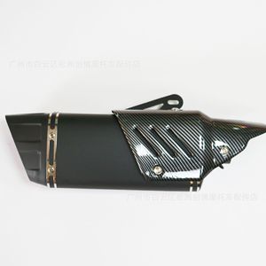 Pot d'échappement de <span class=keywords><strong>moto</strong></span> modifié K10 style Scorpion, silencieux universel, échappement quadrilatère incliné de marque Scorpion avec haute performance - Product Image 3