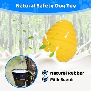 Dayanıklı kauçuk kabak çiğnemek oyuncak köpek oyuncak doğal diş çıkarma kauçuk eğlenceli çiğnemek ve orta yavru için getir - Product Image 5