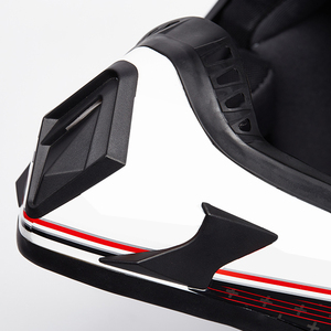 Casco de motocicleta de cara completa hecho a medida <span class=keywords><strong>2023</strong></span> HDMP, bonito diseño pequeño ABC <span class=keywords><strong>Predator</strong></span> al por mayor, Material ABS, nuevo aprobado por ECE, 2017 - Product Image 5
