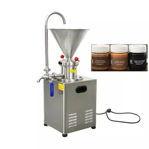 Commercial competitive Price Shaft Small Tahini Grinder Colloid Mill Peanut Butter Making Machine
