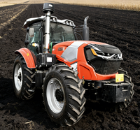 Tracteur agricole 80HP 4x4, tracteur à roues, tracteur compact, mini-tracteur pour travaux agricoles