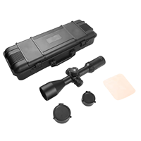 Lunette de chasse professionnelle 2,5-15x50 HD infrarouge illuminée FFP (premier plan focal) étanche, entièrement multicouche, longue portée