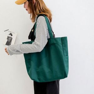 Custom Logo Size Printed Eco Friendly Cloth Shoulder Reusable Organic Cotton Tote Grocery Canvas Beach Bag for Travel - Product Image 4