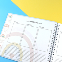Kunden spezifische Notizbücher Drucken Hardcover-Broschüre Baby Memory Book Journal Notizbuch Druck für Kinder