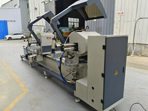 Станок для резки алюминиевого профиля с ЧПУ для дверей и окон, двойная торцовочная пила с цифровым дисплеем - Product Image 4