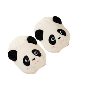 Childrens Cartoon Panda Sleeves Milk White Antifouling Protective Cuffs For Boys And Girls - Product Image 5
